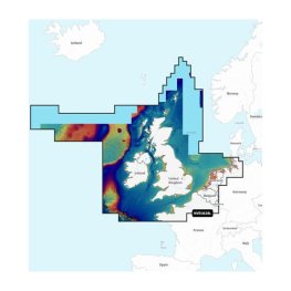 GARMIN U.K., Ireland & Holland - Marine Charts Garmin Navionics Vision+™ | NVEU628L | microSD™/SD sonari kaart