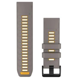 GARMIN QuickFit Band 26mm, Silver Gray / Yellow Flare Band aksessuaarid