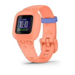 GARMIN vívofit jr. 3, Peach Leopard детские часы