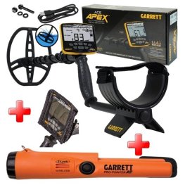 GARRETT ACE APEX Raider + GARRETT Z-Lynk Pinpointers + control unit protection metallidetektor
