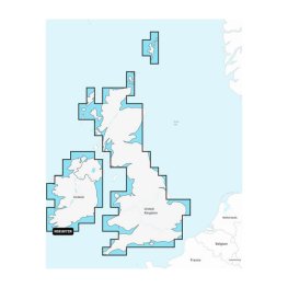 GARMIN U.K. & Ireland Lakes & Rivers - Inland Marine Charts Garmin Navionics+™ | NSEU072R | micro sonari kaart
