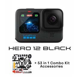 GOPRO HERO12 Black + 53 in 1 Combo Kit Accessories sportkaamerad