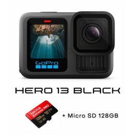 GOPRO HERO13 Black + MicroSD 128 GB sportkaamerad