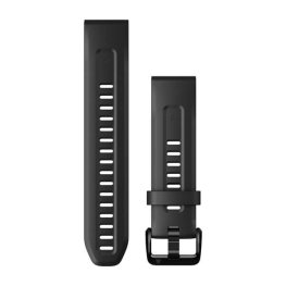 GARMIN QuickFit Band 20mm, Black Silicone аксессуар