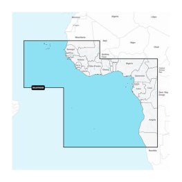 GARMIN Africa, West - Marine Charts Garmin Navionics+™ | NSAF005R | microSD™/SD™ sonari kaart