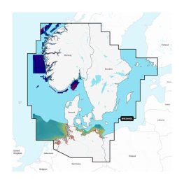 GARMIN Skagerrak & Kattegat - Marine Charts Garmin Navionics Vision+™ | NVEU645L | microSD™/SD™ sonari kaart