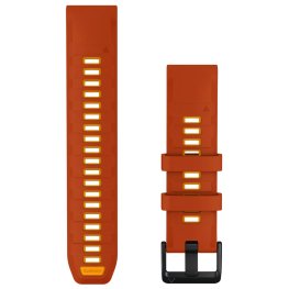 GARMIN QuickFit Band 22mm, Autumn Orange / Spark Orange Silicone Band aksessuaarid