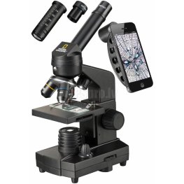 NATIONAL GEOGRAPHIC 40x-1280x с держателем для смартфона микроскоп