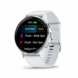 GARMIN Venu 3, Whitestone + Passivated спортивные часы