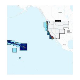 GARMIN U.S. West - Inland and Coastal Marine Charts Garmin Navionics Vision+™ | NVUS008R | microS карта для эхолота