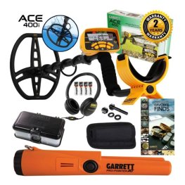GARRETT ACE 400i + Garrett Pro-Pointer AT + GIFTS metallidetektor
