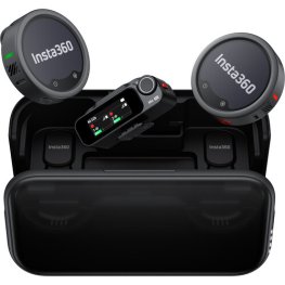 INSTA360 Mic Pro (2 TX + 1 RX) aksessuaarid